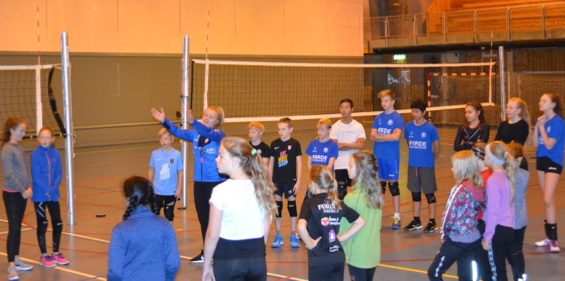 Ung volleyballglede